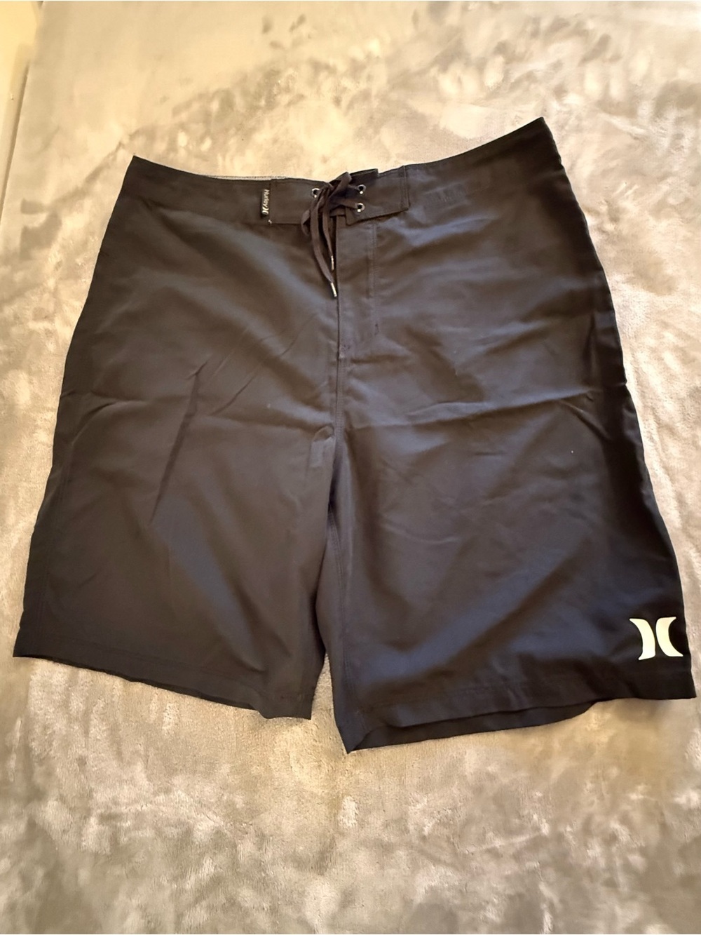 NWT Hurley Men’s Boardshorts Black 21” Size 33 Surf Swim Shorts